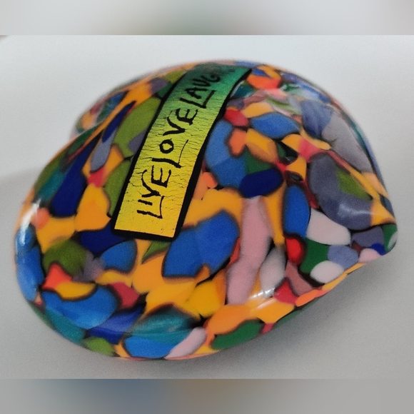 Signed Mad Art Paperweight Art Glass - Picture 7 of 12